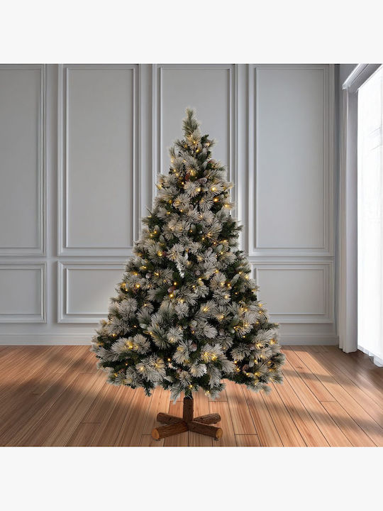 Christmas Tree Pre-lit Snowy with LED Lighting Christmas Tree Pre-lit Snowy with LED Lighting