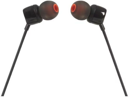 T160E In-ear Handsfree Ακουστικά με Βύσμα 3.5mm Μαύρο