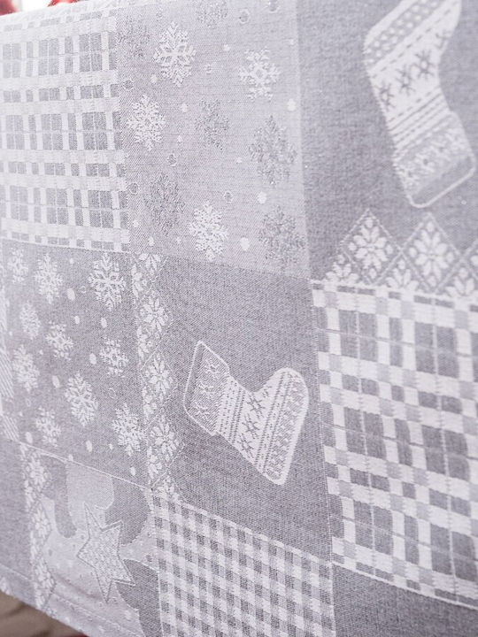 Teoran Christmas Decorative Square Pillowcase Gray 65x65cm