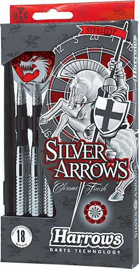 Steeltip Darts Harrows Silver Arrows 3x20g