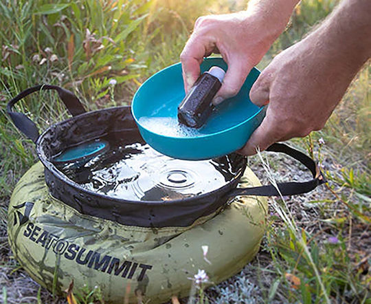 Sea to Summit Kitchen Clean-Up Kit Camping-Kochutensilien Set Reinigungsset für die Küche 10000ml 6 Stück STS40-01088-Schwarz