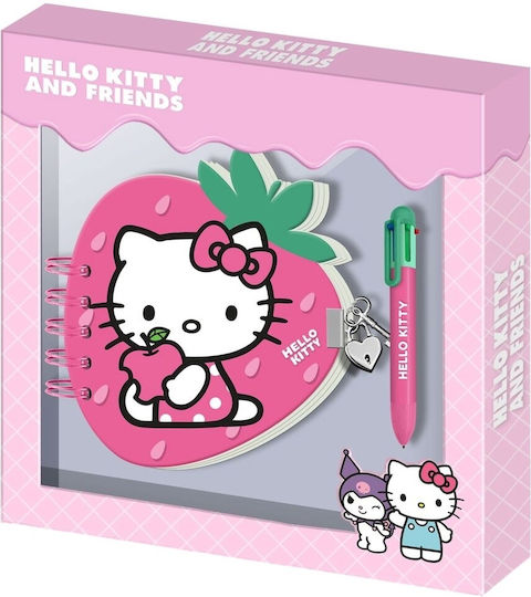 Hello Kitty Freunde Tagebuch + Zauberstift
