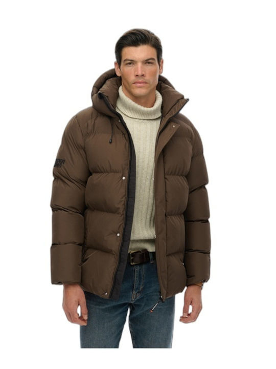 Χειμωνιάτικο Μπουφάν Puffer Slate Brown