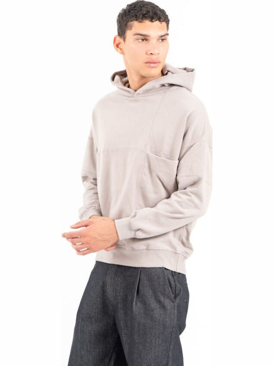 Sweatshirt with Hood Grey