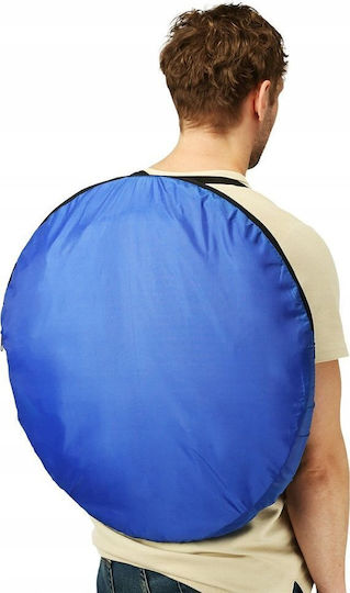 Nils Camping Tent Pop Up Toilet Blue 120x120x190cm