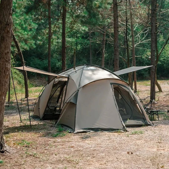 Naturehike Shandi Σκηνή Camping Τούνελ Γκρι για 2 Άτομα
