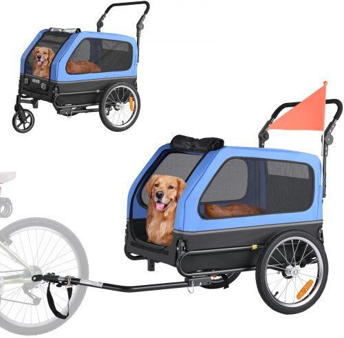 Vevor Cosul pentru transport câine până la 40kg Albastru