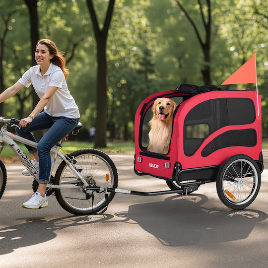 Vevor Fahrradanhnger fr Hunde bis 45kg Rosa TCSCWZXCTC10QAEQQ001V0 |  Skroutz Germany
