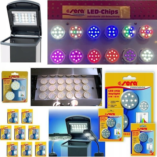 Sera Chip Φωτιστικό Ενυδρείου με Λάμπα Led με Μπλε Φως