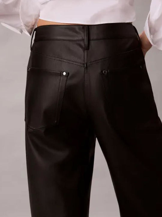 Damen Stoff Hose Black