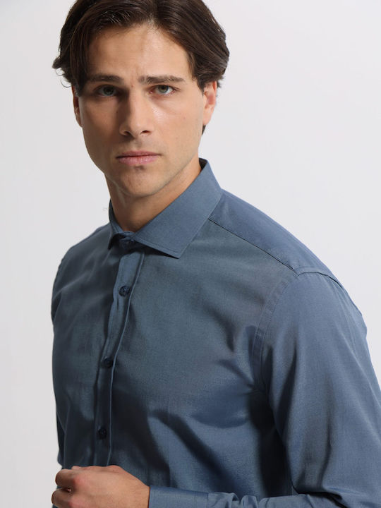 Long-sleeved Shirt Petrol