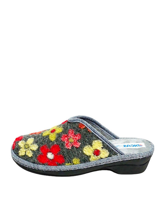 06l-000 Winter Women's Slippers Gray