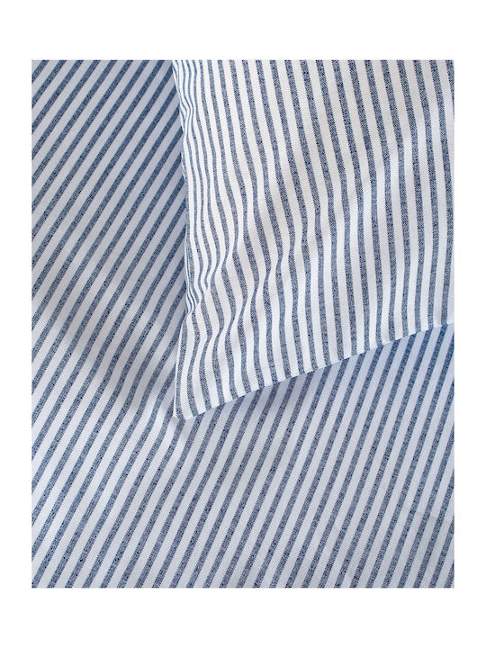 Rythmos Duvet Set Single 160x240cm Motiv Dark Blue 2pcs 380 GSMGsm
