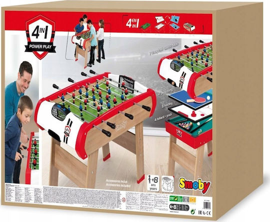 Smoby Powerplay Επιδαπέδιο Ποδοσφαιράκι Ξύλινο
