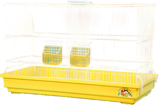 Klouvotechniki Birds Breeding Board Cage 2 Feeders 65x30x35cm
