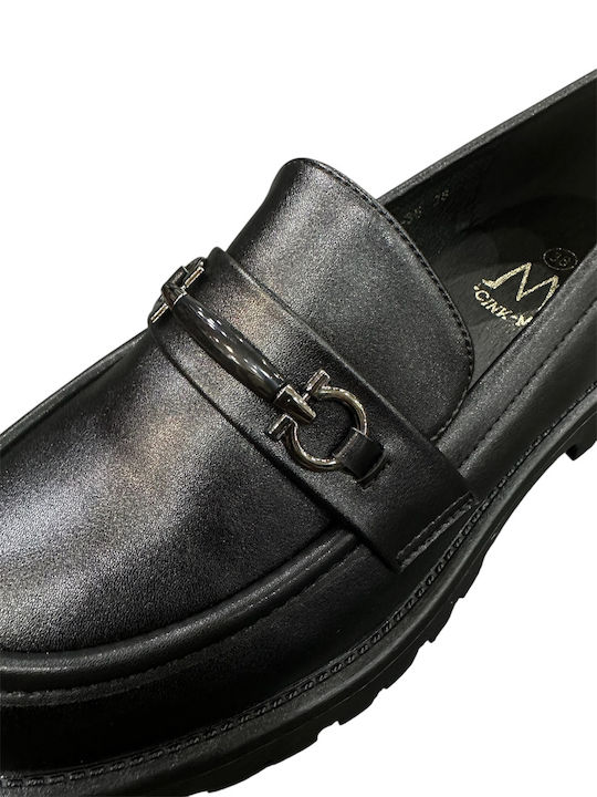 Damen Loafers in Schwarz Farbe