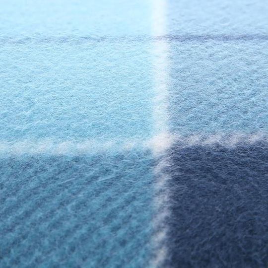 Nils Blanket 200x200cm in Blue color