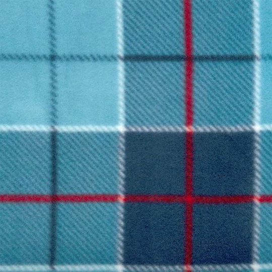 Nils Blanket 200x200cm in Blue color