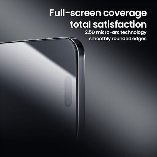 Nillkin Cp+ Pro 2.5D 0.1mm Tempered Glass Μαύρο (iPhone 17 / 17 Pro / 16 Pro)