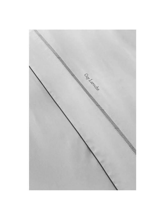 Guy Laroche Sheet Sets King Size 270x280cm. Elite Silver-Anthracite 4pcs