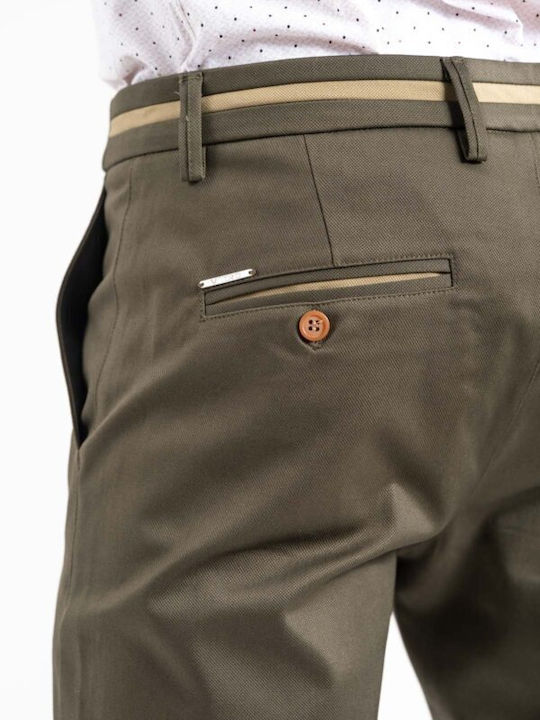 Pantaloni Chino Verde