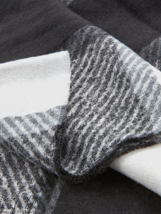 Women's Wool Scarf Black