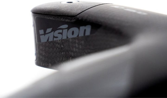 Vision Metron 5d Evo Handlebar-Stem Unit Carbon Acr Black Bicycle Handlebar