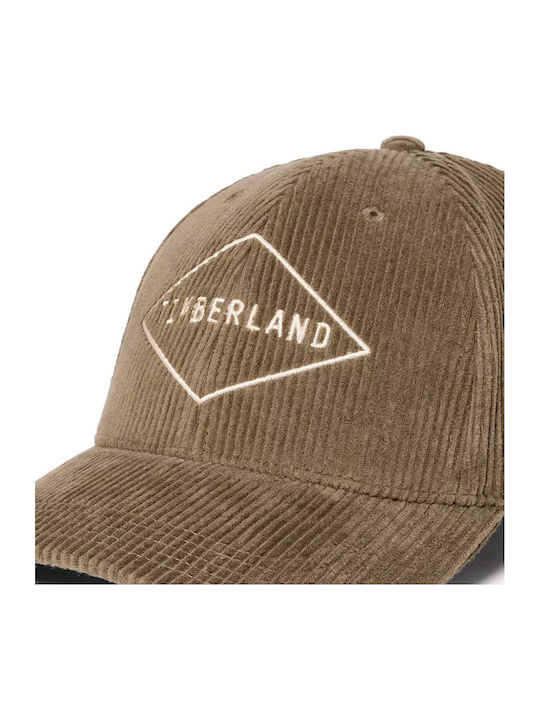 Șapcă Bărbătească Din Cordon Timberland Corduroy Baseball Cap Tb0a65ppa58 Verde