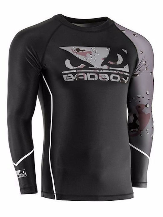 Bad Boy Short Sleeve Shirt BB0012 for Jiu-Jitsu Black