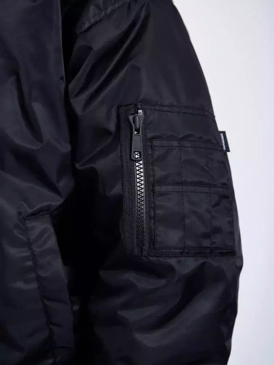 Γυναικείο Bomber Jacket Μαύρο