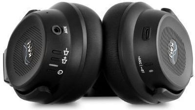Kali Audio Wireless / Wired Over Ear Headphones with 40 hours of Operation Black