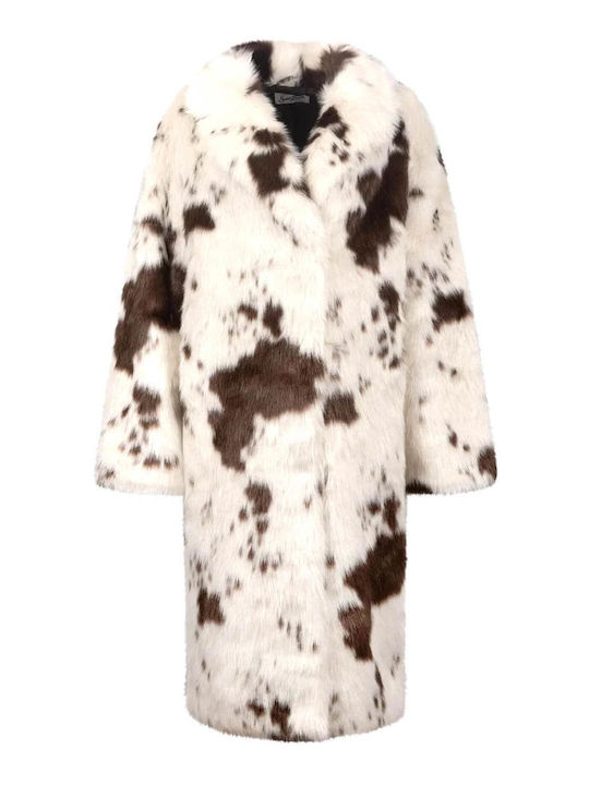 Women's Short Fur Beige