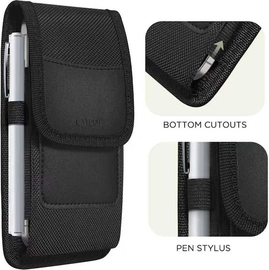 Tech-Protect SM85 Sock & Pouch up to 6.8" Black TPSM85