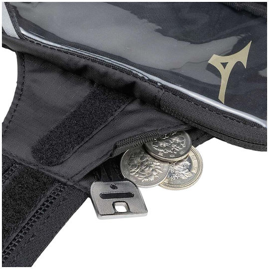 Mizuno Arm Band / Sock & Pouch Black J3GDC01409