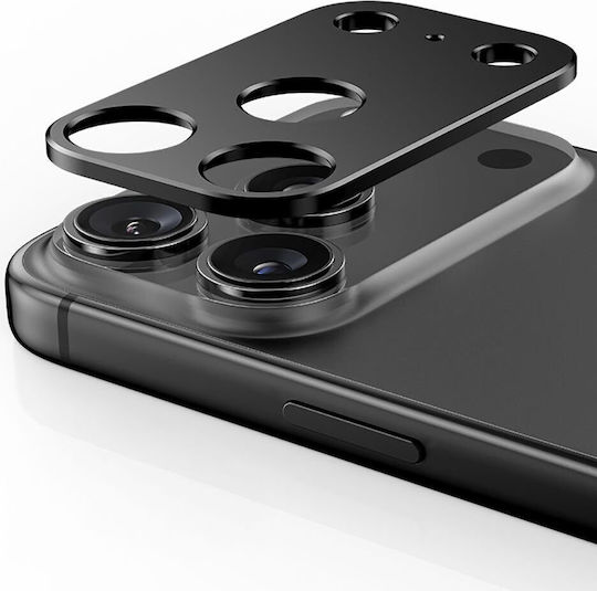 Tech-Protect Camalloy Fit+ Mobile Camera Protector Metal Frame Orange For iPhone 17 Pro