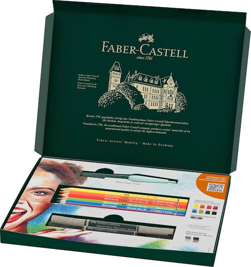 Faber Castell Discovery Set Albrecht Durer Water Soluble Art Set 12 Piece 117520 4005401175209