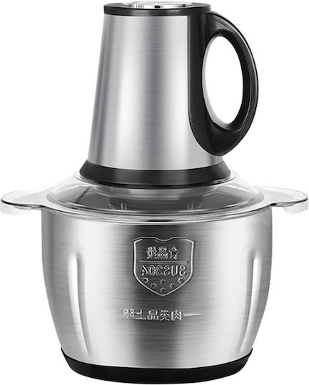 Mini Tocător Multi 1000W Cu Recipient 3L Gri