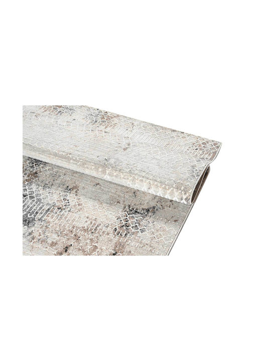 Balsan Quadro 9876 Modern Bedroom Rugs Set Beige P621402 3pcs