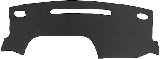 Car Dashboard Cover Fabric with Emblem for Peugeot 108 Black Colour
