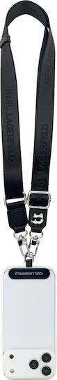 Karl Lagerfeld Universal Crossbody Strap Choupette Patch Black
