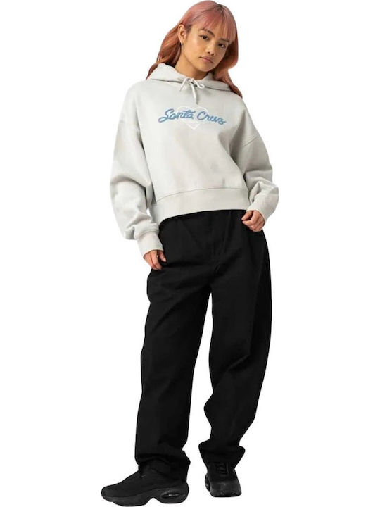 Women's Sweatshirt Hooded White