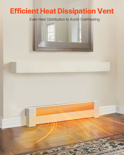 Vevor Radiator Cover 3 Ft 916 Mm White Dbjrqgthjbascf4nr001v0