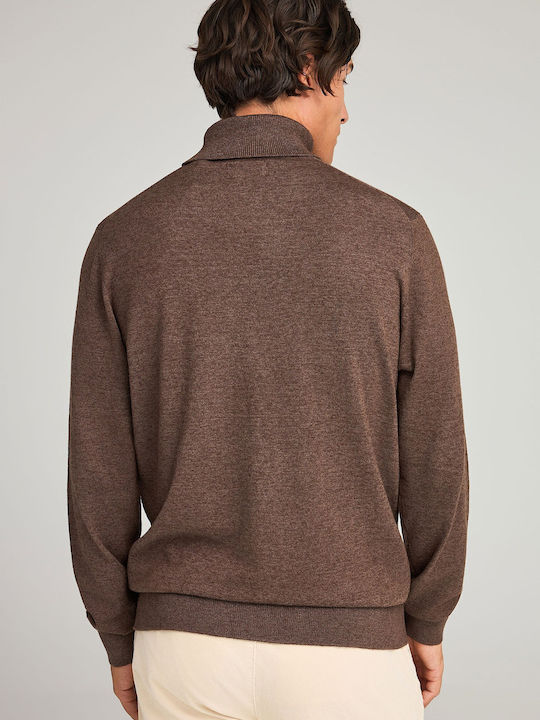 Langarm Braun Pullover
