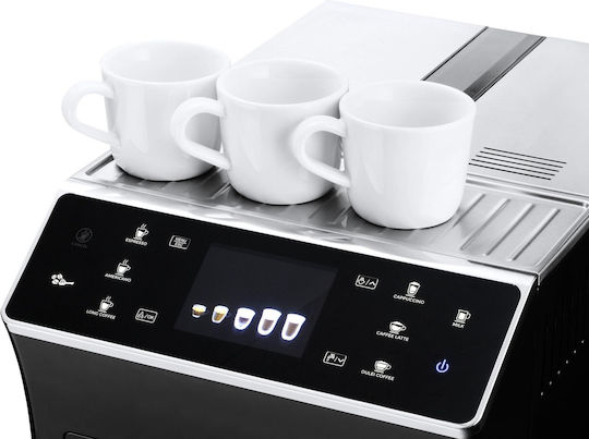 Catler Ea 950 Automatic Espresso Coffee Machine 1300W Pressure 19bar for Cappuccino with Grinder Black