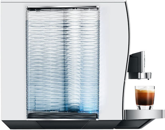 Jura Z10 Automatic Built-in Espresso Coffee Machine 1450W Power 15bar Pressure for Cappuccino with Grinder and Wi-Fi Silver 2098485