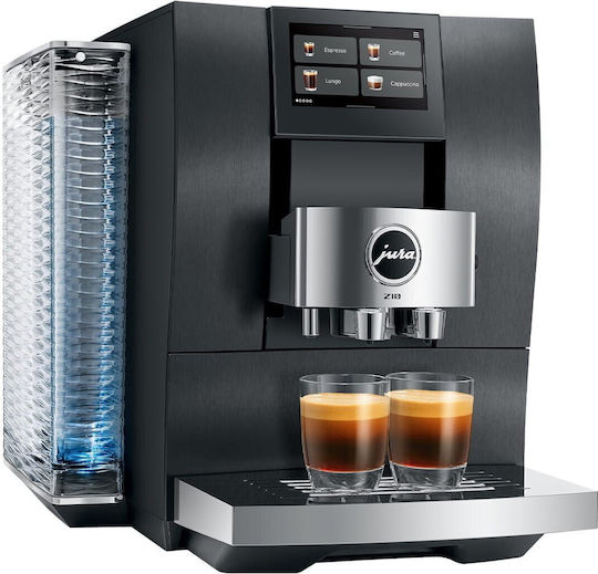 Jura Z10 Automatic Espresso Coffee Machine 1450W Pressure 15bar for Cappuccino with Grinder Black 2098483