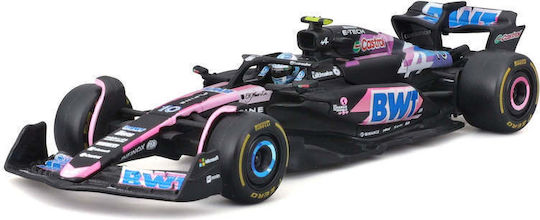 Bburago 18-38219 Метална Количка Формула 1 Alpine Bwt A524 #10 Gasly Мащаб 1:43