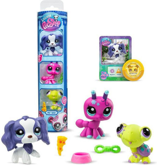 Pet Trio In Tube S3 Littlest Pet Shop For 4+ Years 5cm (Miscellaneous Designs)