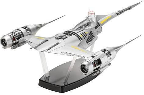 Revell Mandalorian N1 Starfighter Modeling Figure Spacecraft 90 Pieces in Scale 1:24 45.5cm.