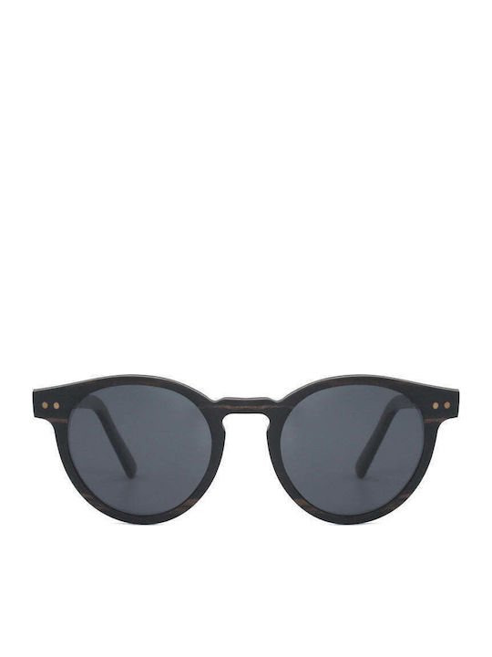 Polareye PM199 Men's Sunglasses with Wooden Frame C2